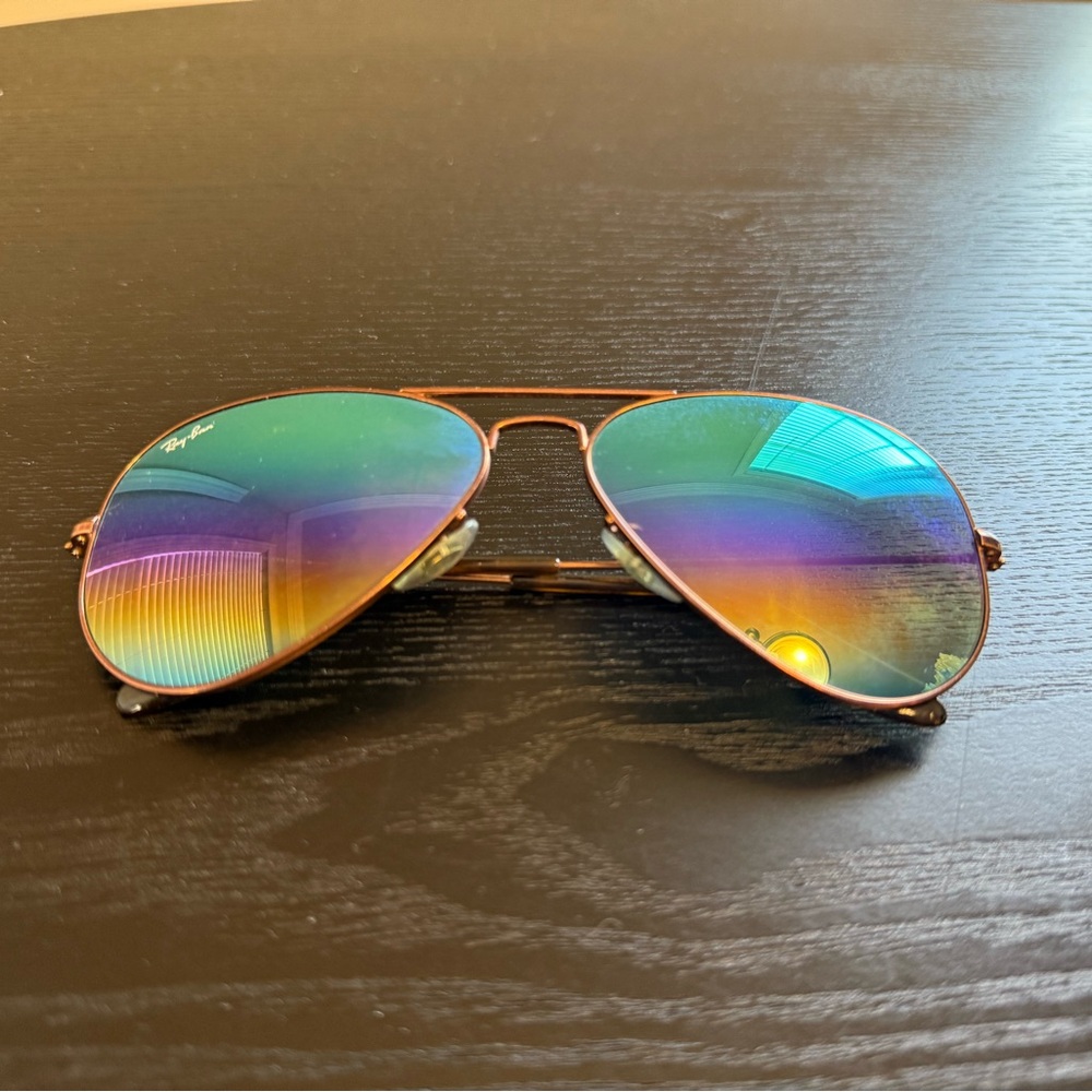 Rainbow Ray Ban Aviators
